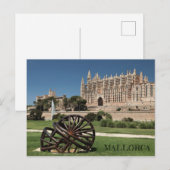 Carte Postale Poste de la Catedral de la isla de Mallorca (Devant / Derrière)