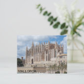 Carte Postale Poste de la Catedral de Palma de Mallorca (Debout devant)