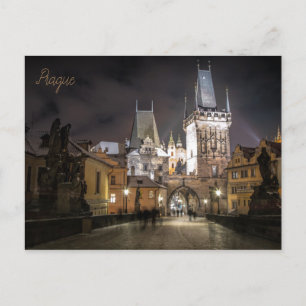 Carte Postale poste de la ciudad de Praga en República Checa