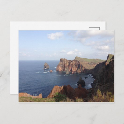 Carte Postale Poste de Madère au Portugal (Devant / Derrière)