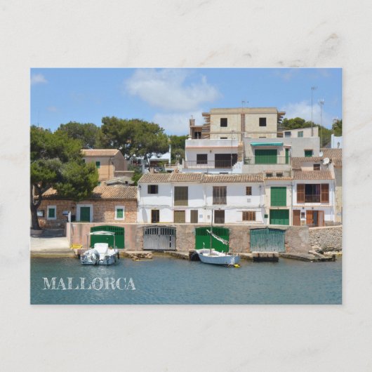 Carte Postale Poste de Porto Petro en Mallorca (Devant)