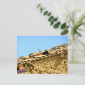 Carte Postale Poste de Tarjeta (Debout devant)