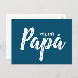 Carte Postale Poste de Tarjeta - Feliz Día Papá