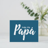 Carte Postale Poste de Tarjeta - Feliz Día Papá (Debout devant)