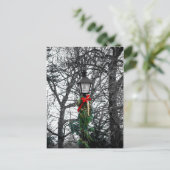 Carte Postale Poste Lampe de vacances (Debout devant)