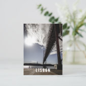 Carte Postale Poste Lisbonne, Portugal (Debout devant)