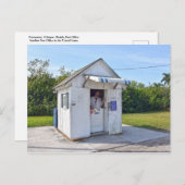 Carte Postale Poste, Ochopee, Floride, Bureau de poste le plus p (Devant / Derrière)