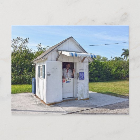 Carte Postale Poste, Ochopee, Floride, Bureau de poste le plus p (Devant)