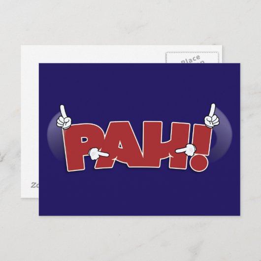 Carte Postale poste PAH (Devant / Derrière)