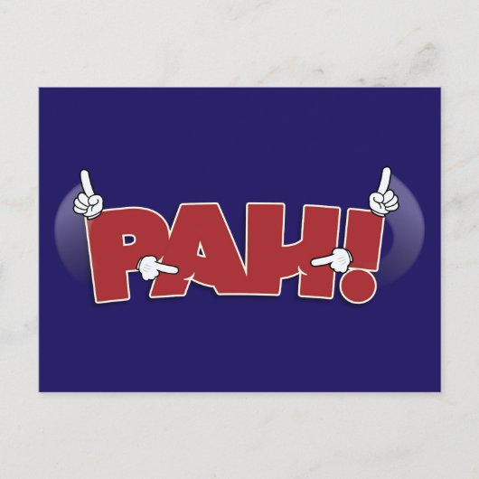 Carte Postale poste PAH (Devant)