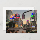 Carte Postale Poste Shibuya, Tokio (Devant / Derrière)