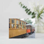 Carte Postale poste tren de Soller en Mallorca (Debout devant)