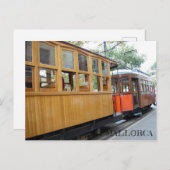 Carte Postale poste tren de Soller en Mallorca (Devant / Derrière)
