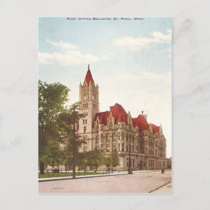 Carte Postale Poste vintage St. Paul