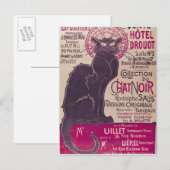 Carte Postale Poster annonçant une exposition (Devant / Derrière)