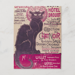 Carte Postale Poster annonçant une exposition