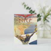 Carte Postale Poster Art Nice France Aviation (Debout devant)