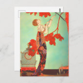 Carte Postale Poster Art Nouveau (Devant / Derrière)