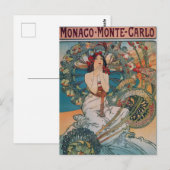 Carte postale Poster Art Nouveau (Devant / Derrière)