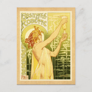 Carte Postale Poster Art vintage Absinthe