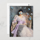 Carte Postale Poster Butterfly Dreams II (Devant / Derrière)