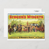 Carte postale Poster Circus (Devant / Derrière)