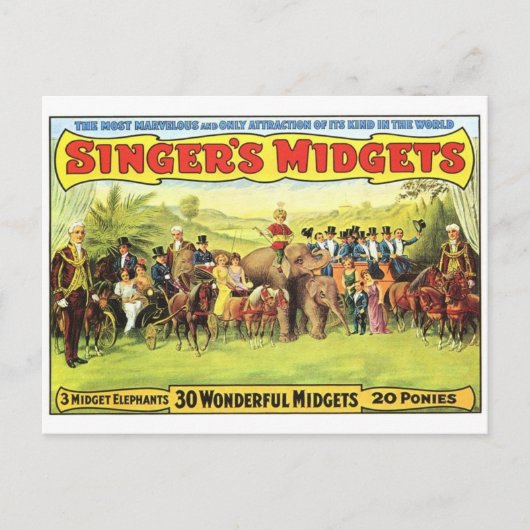 Carte postale Poster Circus (Devant)