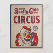 Carte postale Poster Circus (Devant)