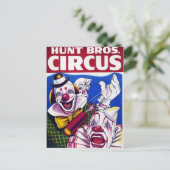 Carte postale Poster Circus vintage (Debout devant)