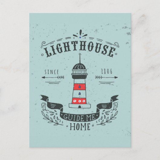 Carte Postale Poster d'accueil du Guide du phare (Devant)