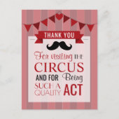 Carte Postale Poster d'affiche classique Cirque Anniversaire Mer (Devant)