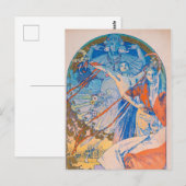 Carte Postale Poster d'Alphonse Mucha pour le Sokol Festival (19 (Devant / Derrière)