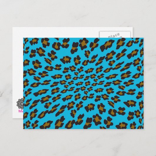 Carte postale poster de animal (Devant / Derrière)