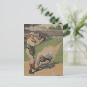Carte Postale Poster de baseball (Debout devant)