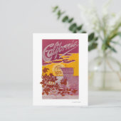 Carte Postale Poster de Californie Land of Promise (Debout devant)