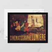 Carte Postale poster de cinéma Lumière (Devant / Derrière)