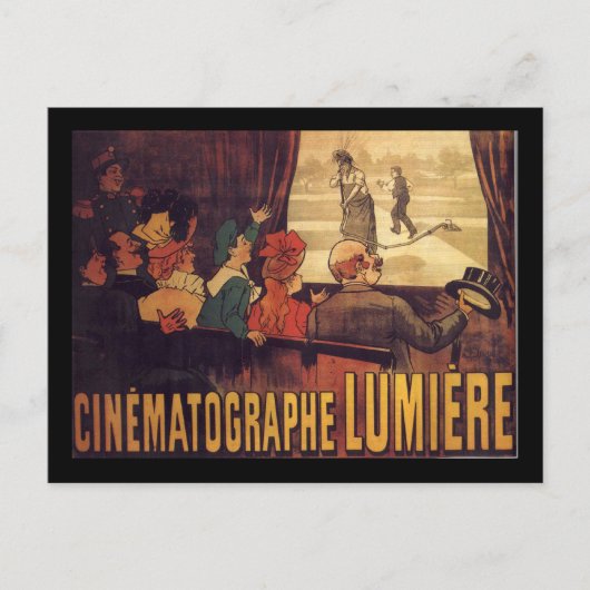 Carte Postale poster de cinéma Lumière (Devant)