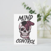 Carte Postale Poster de conception de jeux de contrôle mental (Debout devant)