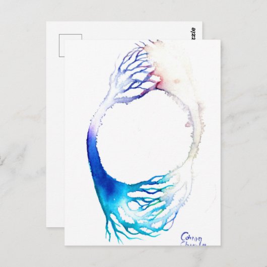 Carte Postale Poster de connexion (Devant / Derrière)