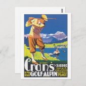 Carte Postale Poster de Crans (Devant / Derrière)