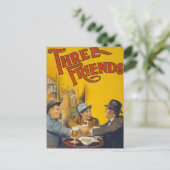 Carte Postale Poster de film Trois Amis (Debout devant)