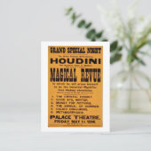 Carte Postale Poster de Houdini (Debout devant)