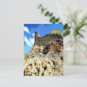 Carte Postale Poster de la forteresse Queribus (Debout devant)