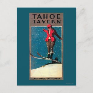 Carte Postale Poster de la taverne Tahoe