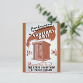 Carte Postale Poster de l'APE Outhouse (Debout devant)