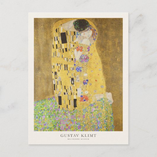 Carte Postale Poster de l'exposition d'art Kiss Klimt Imprimer (Devant)