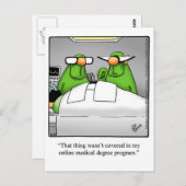 Carte Postale Poster de l'Humour "Spectickles" (Devant / Derrière)