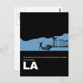 Carte Postale Poster de Los Angeles (Devant / Derrière)
