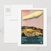 Carte Postale Poster de Luftschiff Zeppelin (Devant / Derrière)