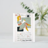 Carte Postale Poster de Miss Muffet Sat on a Tuffet 1940 (Debout devant)